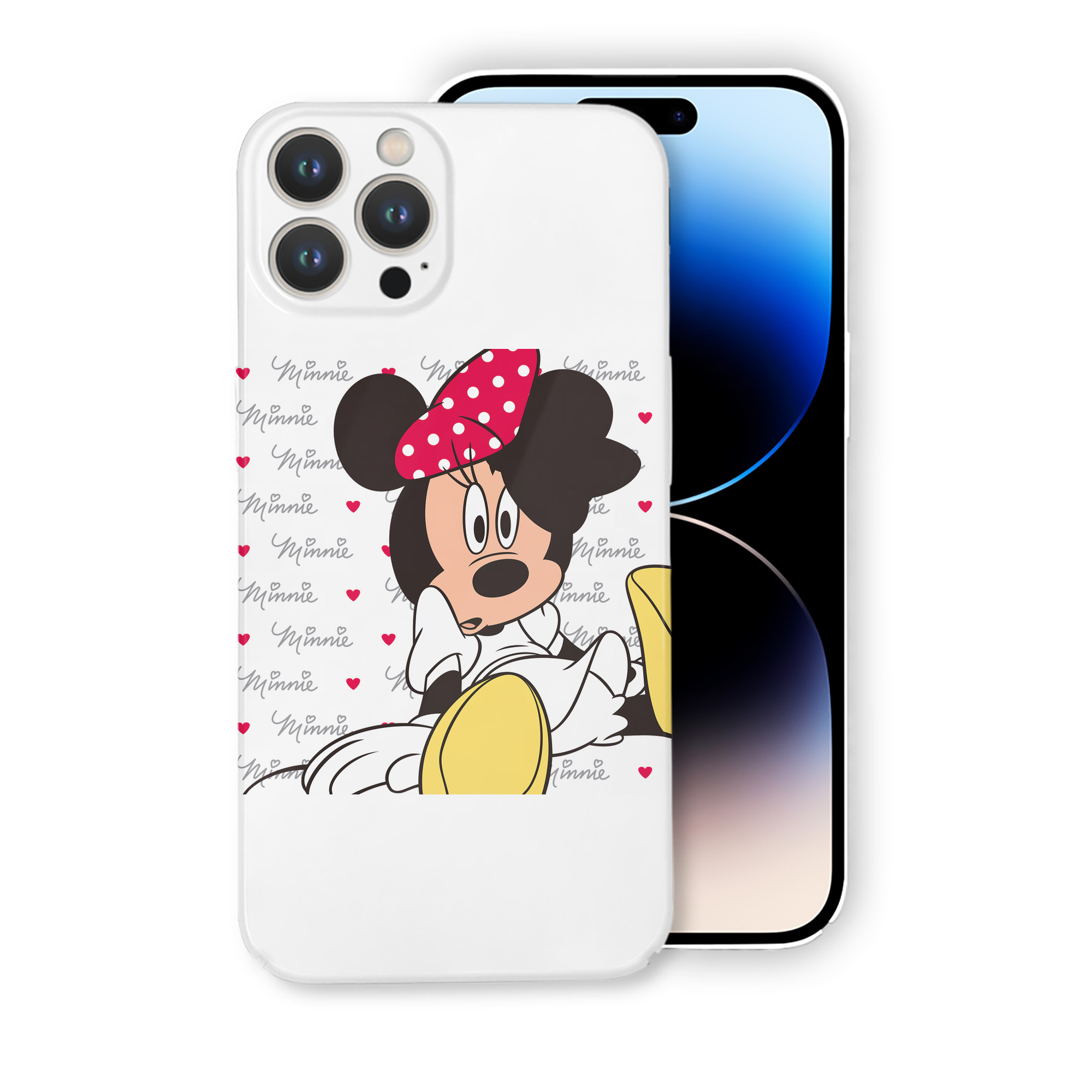 （画像用） ミッキーマウス Mickey Mouse 【iPhone 14シリーズ対応】ハードケース